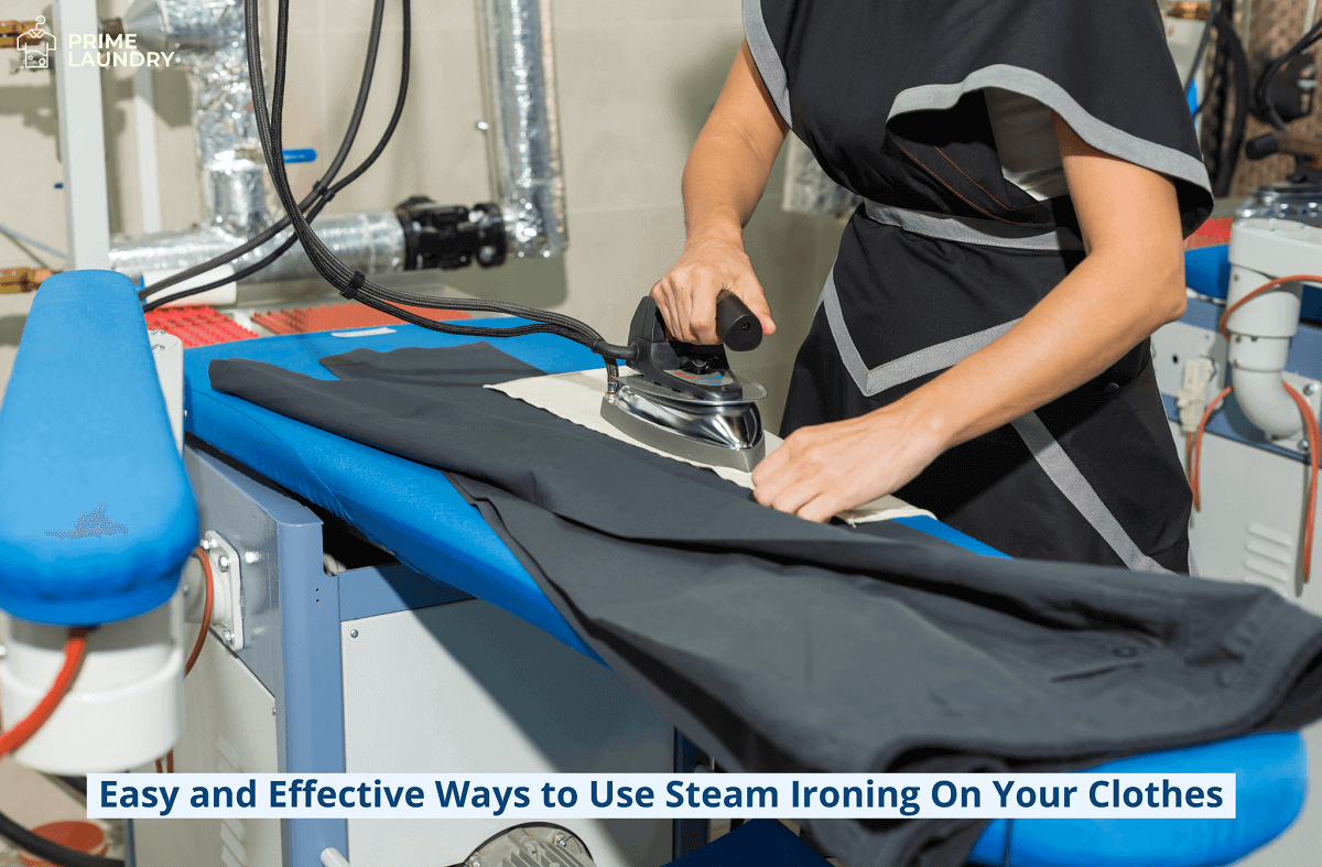 steam ironing on your clothes