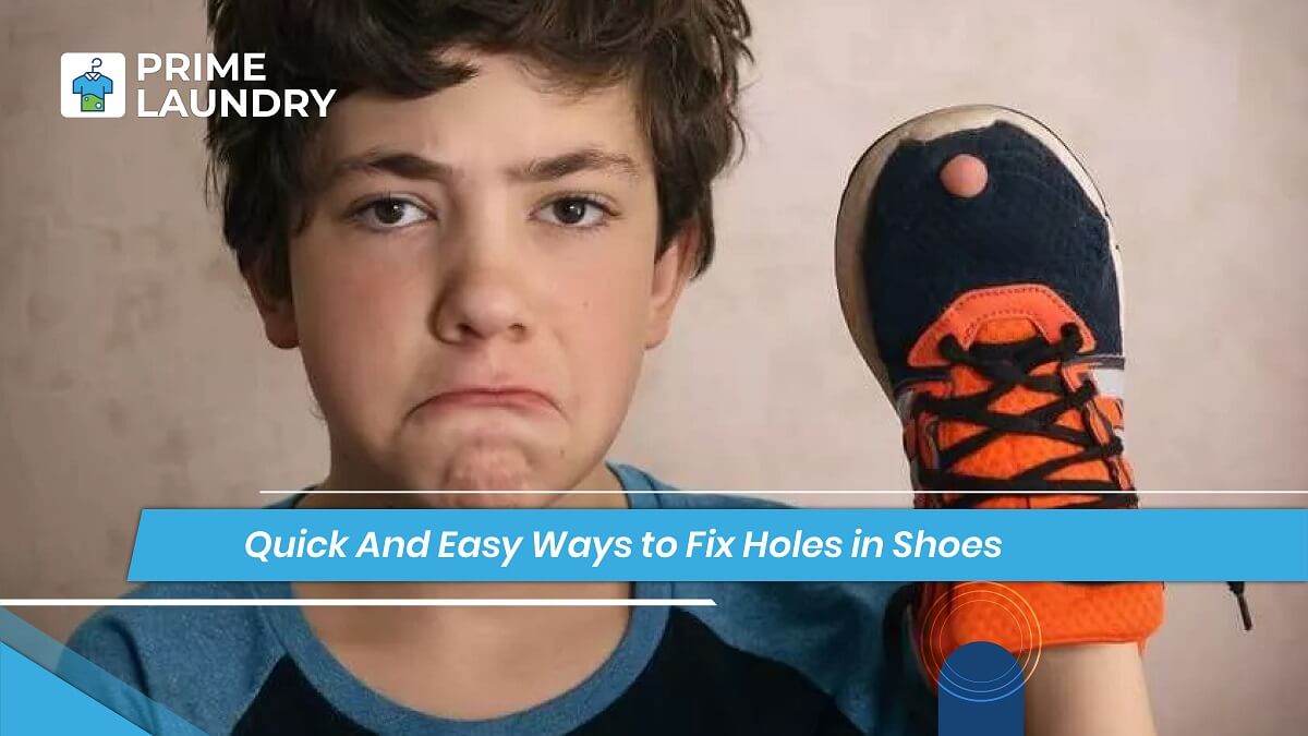 Easy shoe care ways for mending shoes holes
